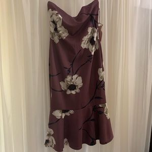 Midi purple dress for special occasions